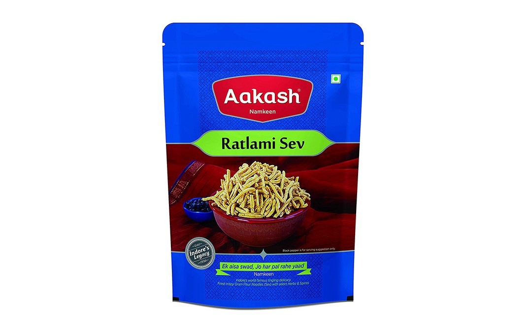 Aakash Ratlami Sev    Pack  900 grams